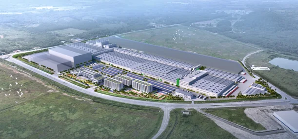 Visual rasmi projek kilang tayar pintar Prinx Chengshan Malaysia di Kedah