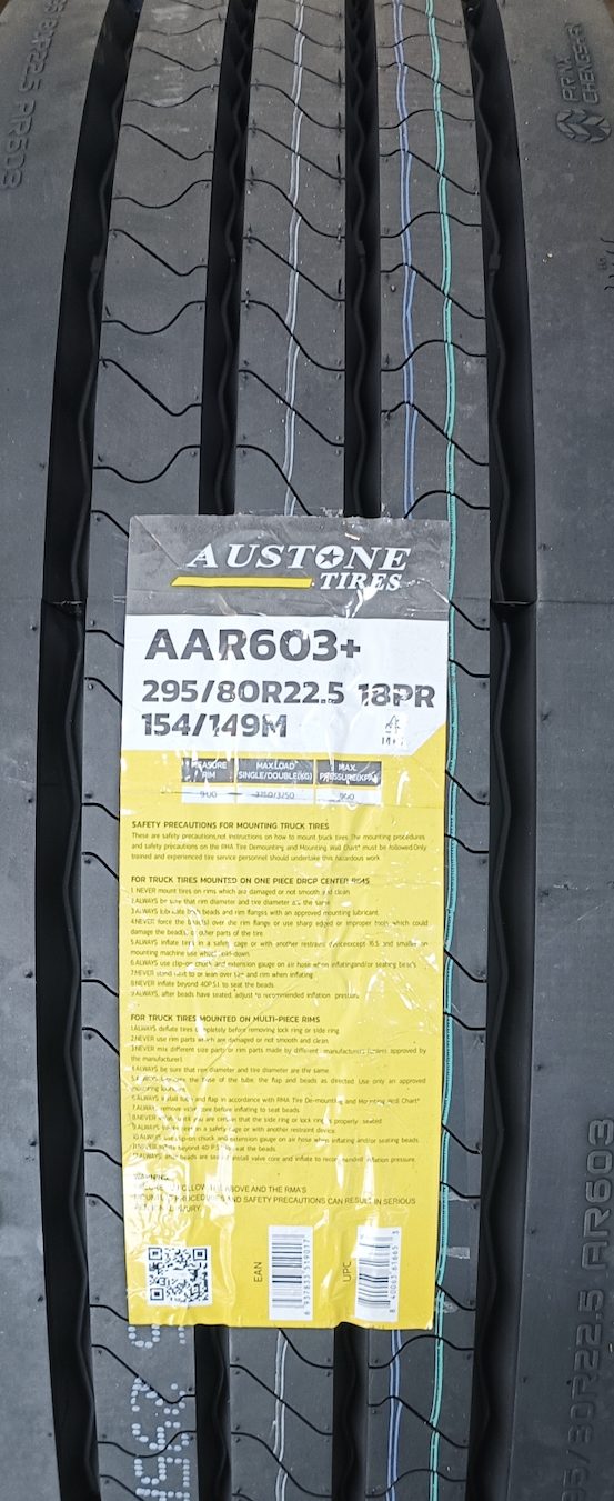 Tayar lori Austone untuk sebut harga fleet Malaysia